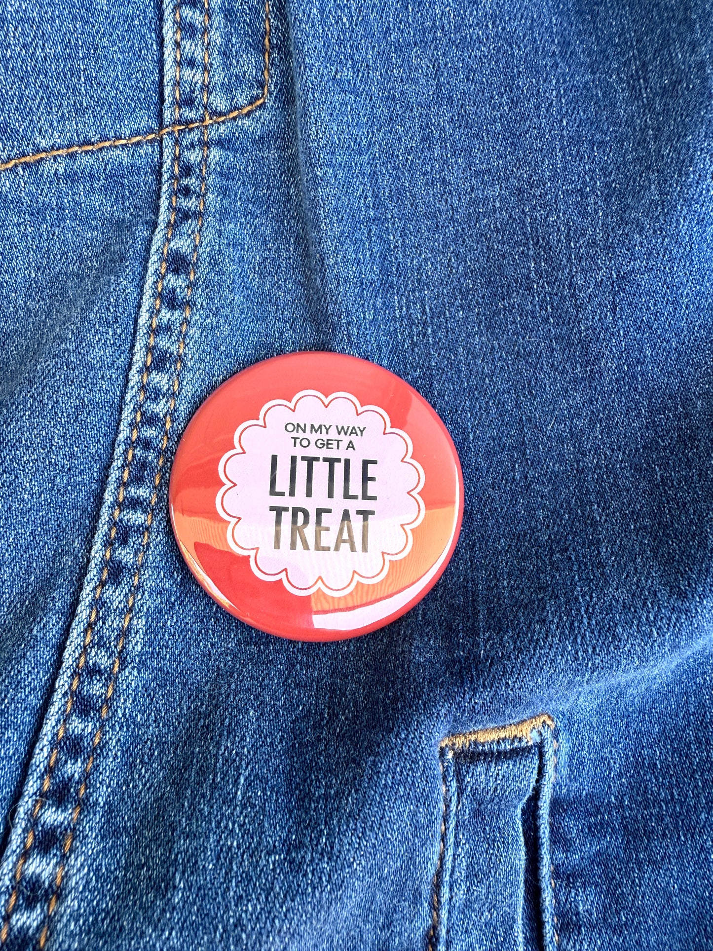 Little Treat Pinback Button